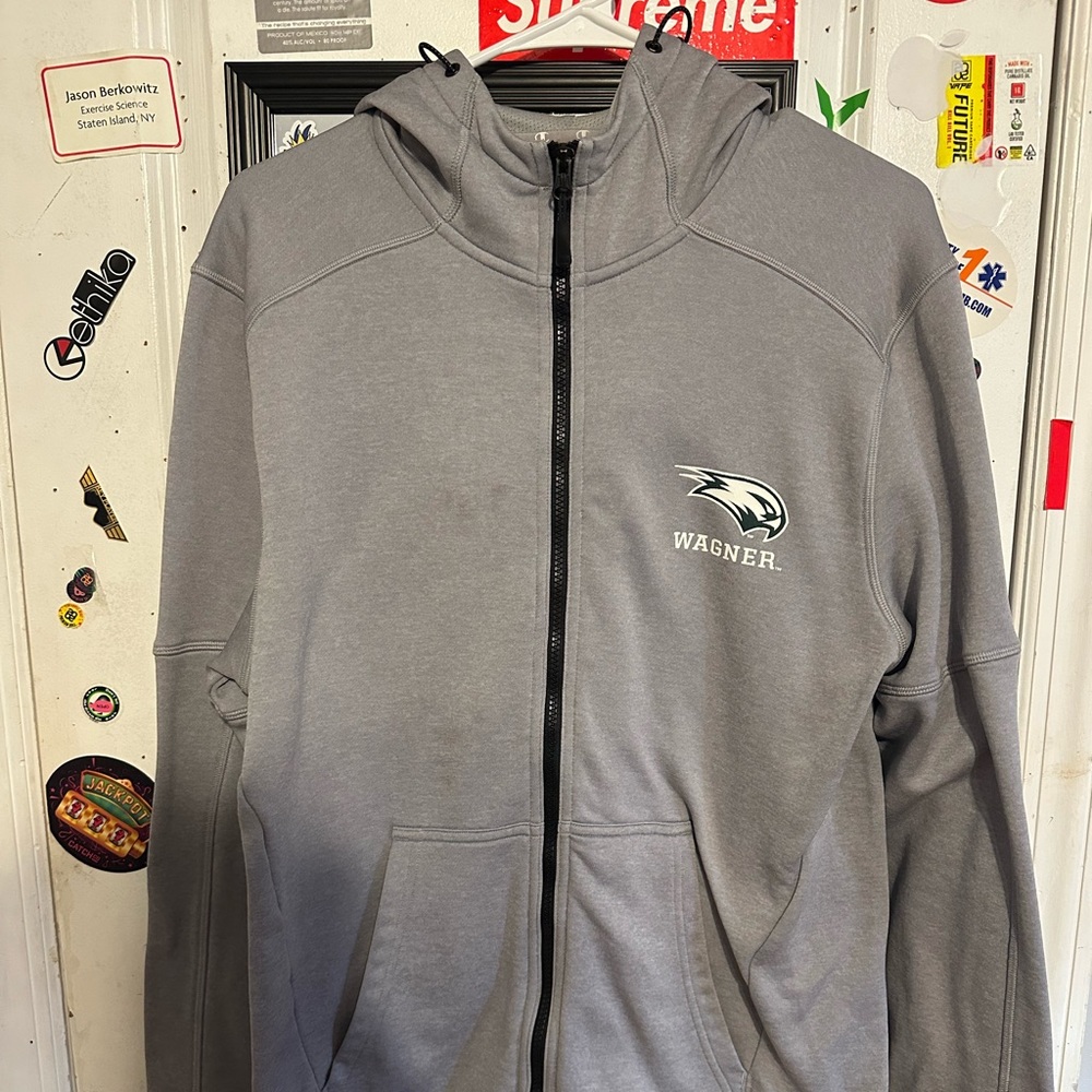 Wagner College champion zip up hoodie